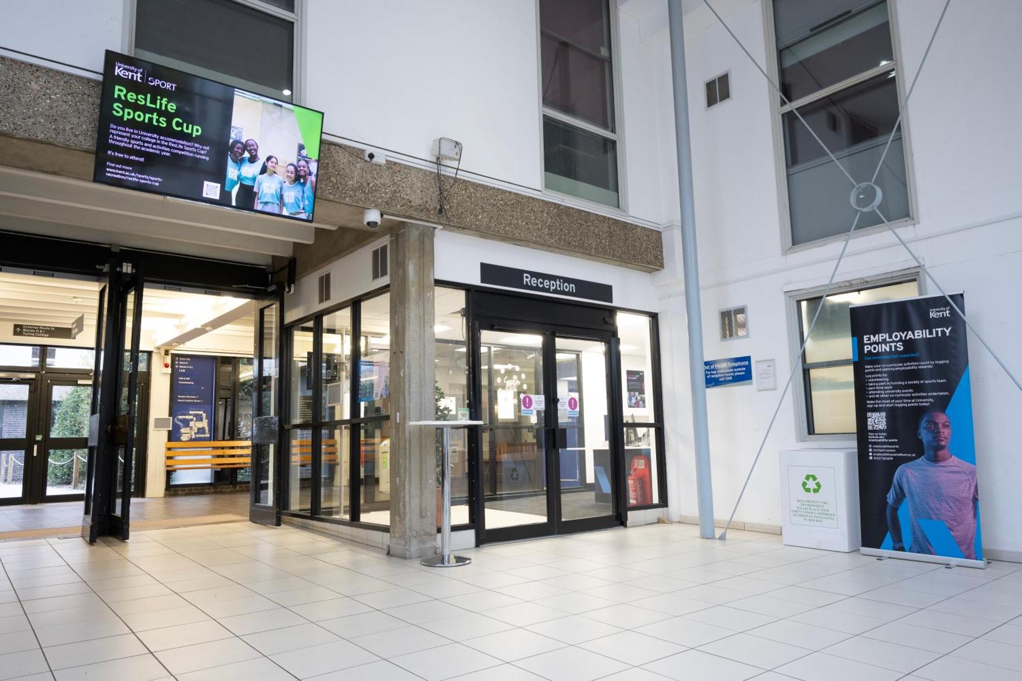 ホテル Keynes College カンタベリー エクステリア 写真
